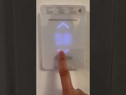How to turn on Mysa thermostat