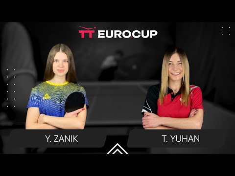 11:35 Yulianna Zanik - Tetiana Yuhan 22.06.2024 TT Euro.Cup Women Ukraine Master.TABLE 4