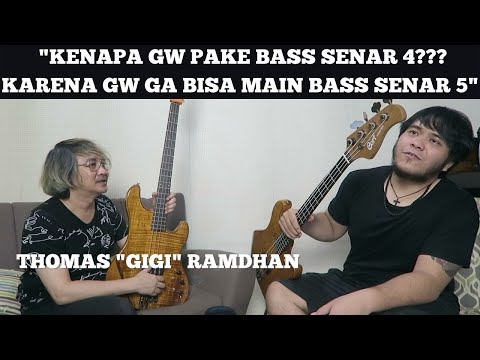 THOMAS RAMDHAN - "KENAPA PAKE BASS 4 SENAR, KARENA GW TUH BASSIST YANG GA BISA MAIN BASS 5 SENAR"