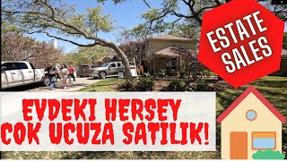 Evdeki hersey satilik! Amerikada Estate Sales Nedir?