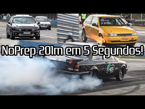 CORRIDAS (não) PROIBIDAS 10 - ProMod, Marea Turbo, Opala, Gol, Chevette no NoPrep 201m Curitiba!
