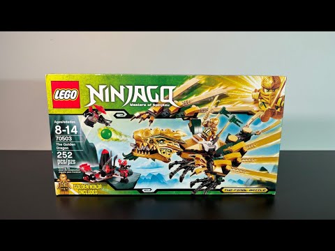 Lego Ninjago golden dragon set 70503 review!