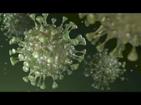 Фото 3D анимация вируса
