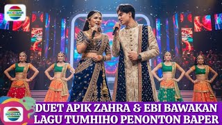 Download lagu Zahra & Ebi's cool duet singing the song TUMHIHO shook the Indosiar stage, the judges were hyster... mp3