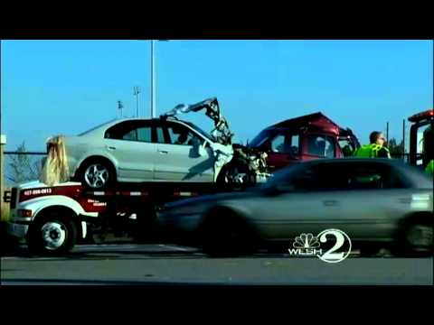 4 taken to hospital after stolen car crashes near Orlando school