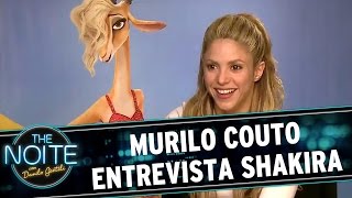 The Noite (14/03/16) - Murilo Couto entrevista Shakira