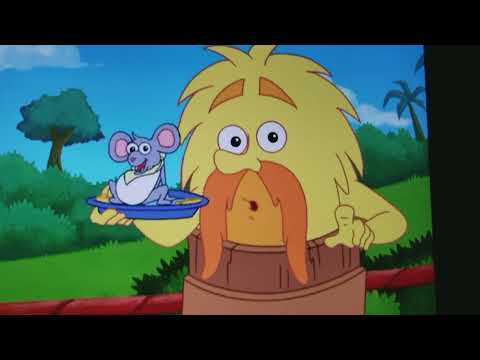 the grumpy old troll and the mouse with cheese