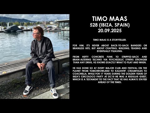 TIMO MAAS (Germany) @ 528 (Ibiza, Spain) 20.09.2025