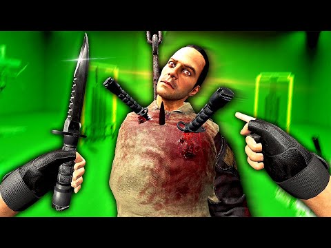 SWINGING Ragdolls From CHAINS - Hard Bullet VR Gameplay