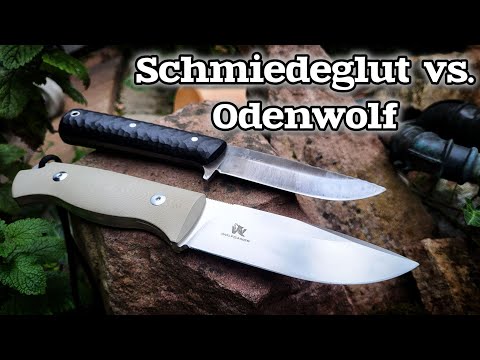 Odenwolf Lupus vs. Schmiedeglut Sacki Messer - was soll das denn ???