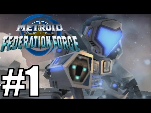 Metroid Prime Federation Force - Gameplay Walkthrough Part 1 [ 3DS]