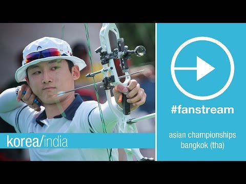 #FanStream: Korea v India – Compound Men Team Gold Final | Asian Champs 2015