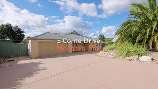 Video overview for 5 Conte Drive, McLaren Flat SA 5171