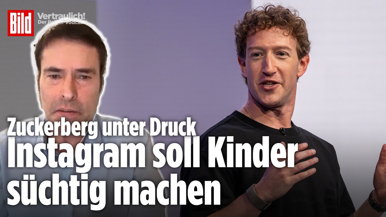 Wegen Social-Media-Sucht: 20-Jährige bringt Zuckerberg vor Gericht | Vertraulich-Clips