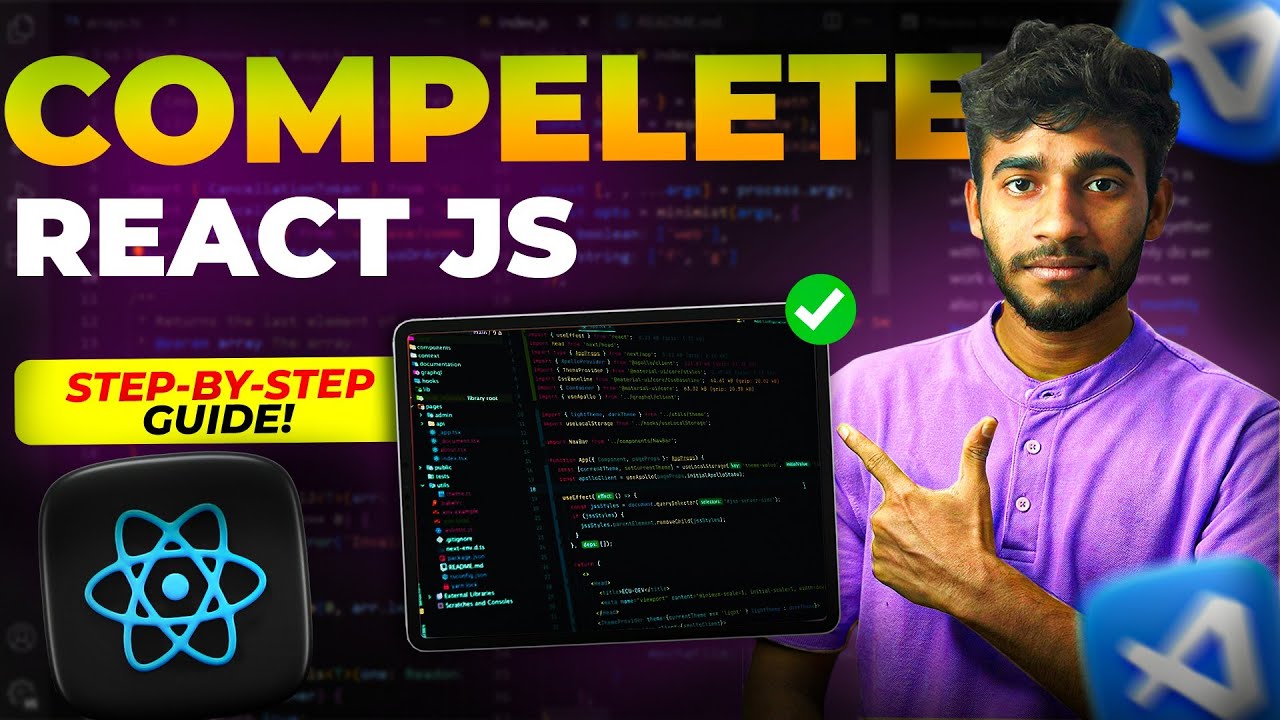React 19 Tutorial for Beginners: Full Guide in One Video