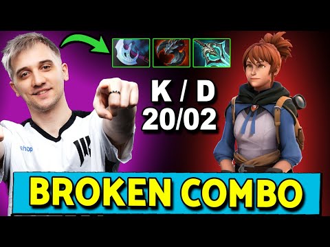 The MARCI CARRY Combo That Made Arteezy GO 20-2 | SUPER BROKEN