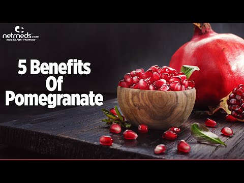 Top 5 Benefits Of Pomegranate