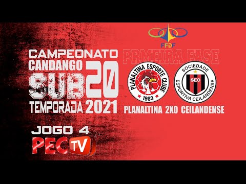 SUB20 2021 PEC 2X0 CEILANDENSE JOGO 4