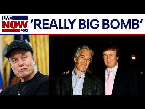 Video | Elon Musk says President Trump 'is in the Epstein files'