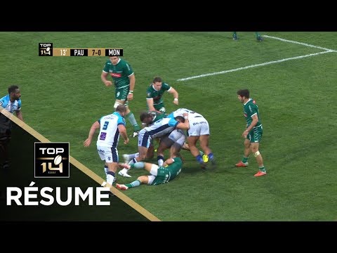 TOP 14 - Résumé  Pau-Montpellier: 15-24 - J20 - Saison 2018/2019