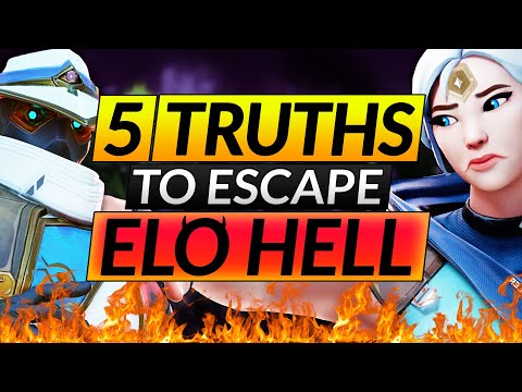 5 TRUTHS to ESCAPE ELO HELL and RANK UP FAST - EASY TIPS -  Valorant Guide