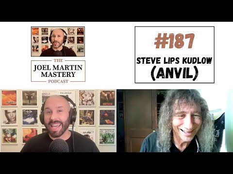 Thumbnail for Steve LIPS Kudlow (Anvil) - The Joel Martin Mastery Podcast #187 by Slayer, Metallica, The Band, Steve Martin, P.O.D., Megadeth, Y&T