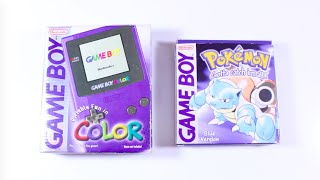 Unboxing Original 1998 Gameboy Color & Pokemon Blue