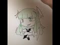 Morrigan Aensland Darkstalkers Watercolor Timelapse