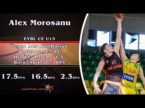 Alex Morosanu 2019 Highlights EYBL U15