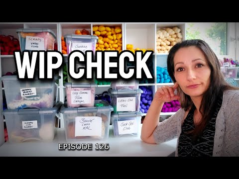 All my knitting projects. An honest inventory - Schibot Garne Knitting Podcast EP 126