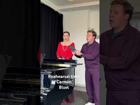 Micaela D.Jose duet(Danilov Andrei ) “Parle  moi de ma mère” reahearsal