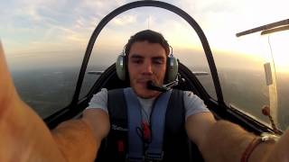 preview picture of video 'Voltige en Zlin à Bordeaux Aviation'