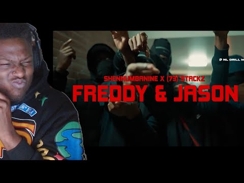 BIGSMOKEDAWG REACTS TO SHENNUMBANINE x (#73) Stackz - Freddy & Jason (English Lyrics) NL Drill Media