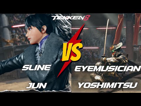 Tekken 8🔥 sLine(Jun) VS Eyemusician(Yoshimitsu) Ranked Matches