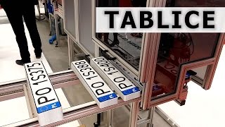 Jak produkuje się tablice rejestracyjne? / How license plates are made?