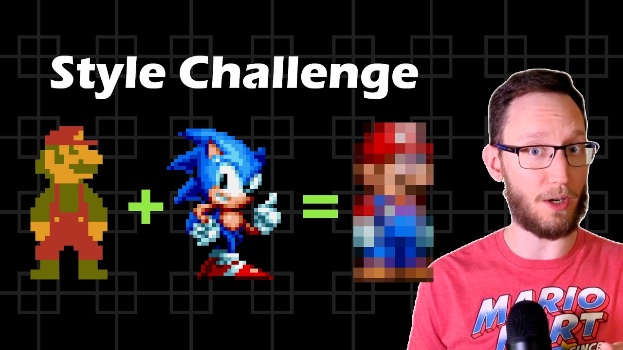 I combined Mario with Sonic Mania style... (pixel art)