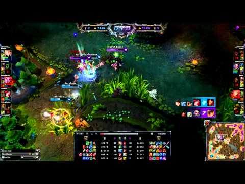 LoL Teamfight - Double Penta / Double Ace