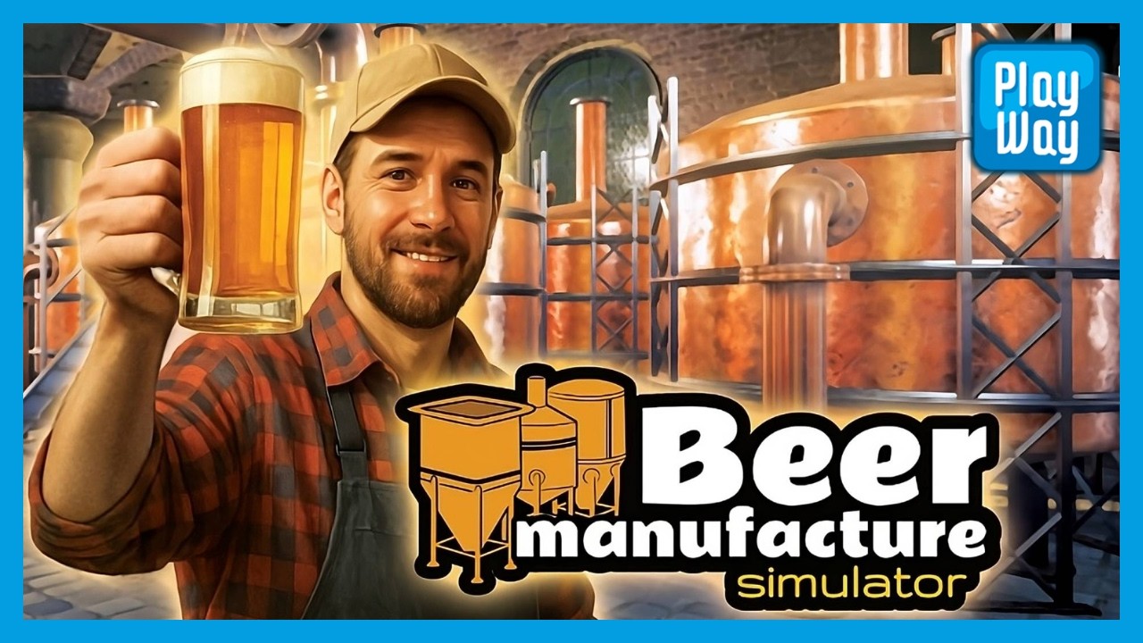 Beer Manufacture Simulator - Release Trailer | STEAM