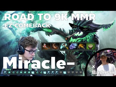 Miracle- When the game come hard - OD comeback! x Badman(Slardar)