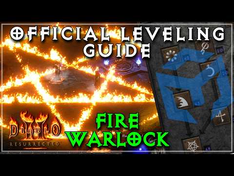 Best New Ladder Start Build! | Fire Warlock Leveling Guide on Maxroll Diablo 2 Resurrected