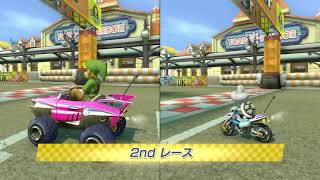 #2【マリカー8DX】重量車体つらい！夫婦実況フラワーカップ50cc【任天堂スイッチ】
