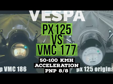 8: VMC 177: 50-100kmh acc VS original | ultimate Vespa 177 pnp GUIDE: 8/8 | FMP - SolidPASSion |