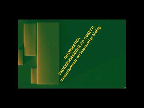 La programmazione ad oggetti#2: Metodi getter e setter