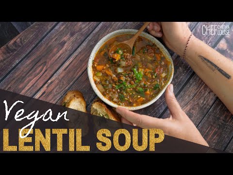 How To Make Vegan Lentil Soup | Easy and Weight loss Recipe
