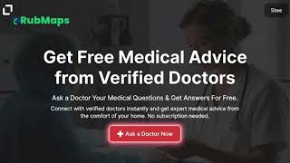 Get Free Medical Advice from Verified Doctors | RubMaps
