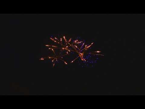 SCF996 -   50s 30mm Gold Strobe Willow w Blue Star