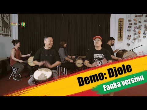 Rhythm: Djole - Fanka version (Individual djembe dunun demo and performance)