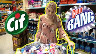 BUYING EVERY £1 CLEANING PRODUCT AT POUNDLAND