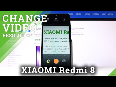 How to Change Video Quality in XIAOMI Redmi 8 – Camera Settings