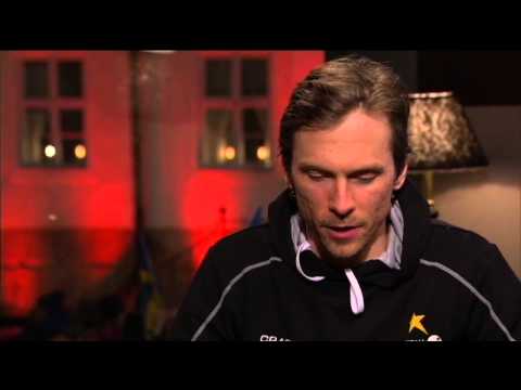 Johan Olsson and Anna Olsson   SVT VM studio   Falun 2015